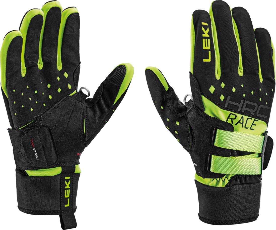 LEKI RĘKAWICE HRC Race Shark yellow 9.0