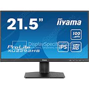 Monitor 21.5 inch LED IIyama ProLite XU2293HS-B6 1920 x 1080 pixeli, 100 Hz, 1 ms, Negru