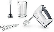 Bosch MFQ37470 Hand mixer 750 W Black  White