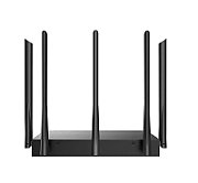 Tenda Tenda W30E AX3000 wireless router Gigabit Ethernet Dual-band (2.4 GHz / 5 GHz) Black