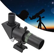 Skywatcher 9x50 finder scope with 90 angle socket (black)