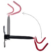 Maclean Bicycle Bike Stand Wall Mount Holder Garage Steel Storage Hook 30kg