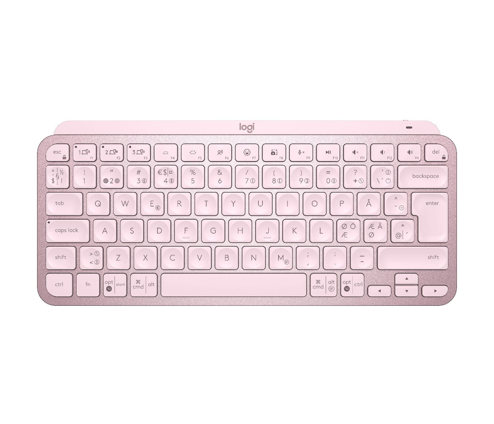 MXKEYS MINI WRLS ILLUMINATED KB/ROSE - PAN - NORDIC