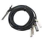 Mikrotik XQ+BC0003-XS+ cable InfiniBand 3 m QSFP28 4x SFP28 Black Chrome
