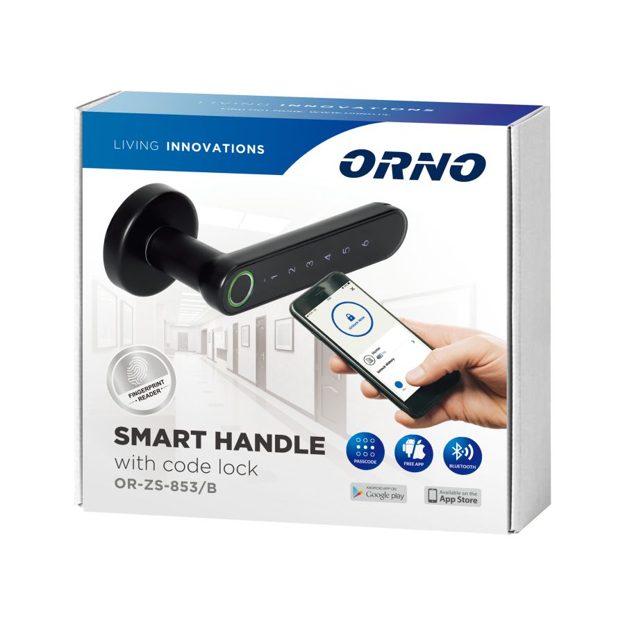 ORNO combination handle with touch keypad and smart function OR-ZS-853/B