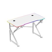 Biurko gamingowe Huzaro Hero 1.7 RGB White