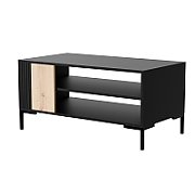 Cama MERCI coffee/lawn table 100 x 55 x 49 cm black/oak artisan