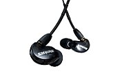 Shure AONIC 215 - in-ear headphones with single transducer and 3.5mm cable (black)