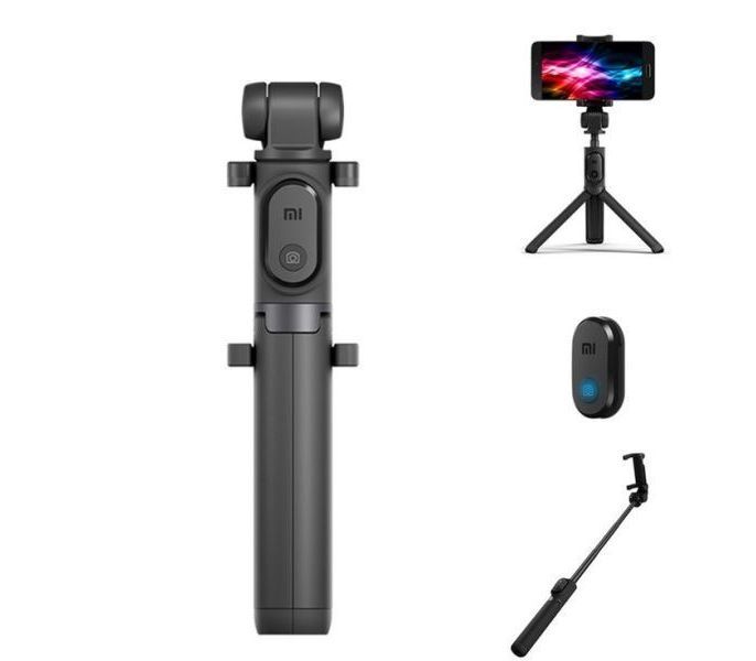Xiaomi | Mi Selfie Stick Tripod | Aluminium | Black | Non-slip construction Rotation angle: 360° Portable and Wireless