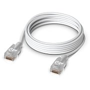 Ubiquiti UACC-Cable-Patch-EL-2M-W cabluri de rețea Translucid, Alb Cat6