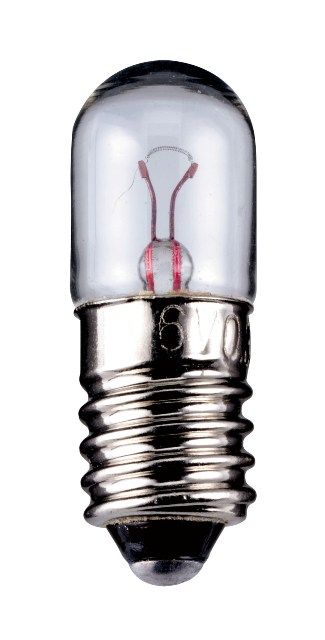 E10 bulb 6V 0.3A
Packaging: bulk 1 pc.