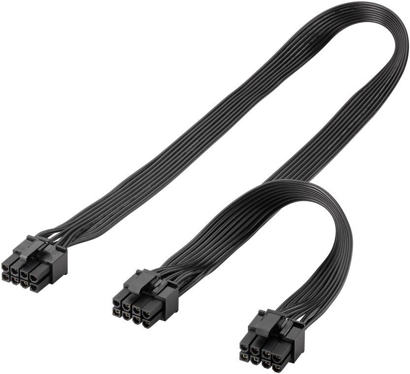 Cablu alimentare PCI Express 8 pini tata la 2x 6+2 pini tata 23cm + 6.3cm
- 1x conector cu 8 pini pentru surse de alimentare &ampicircn format ATX, 2x conectori cu 6+2 pini pentru plăcile grafice PCI Express
- cablul PCIe este conectat la GPU prin 6 sau 8 pini per mufă, după cum este necesar
- compatibil cu producătorii actuali precum Corsair, fii liniştit!, AMD, ASUS, Gigabyte, MSI, Nvidia sau Sapphire
- Notă: Nu este potrivit pentru alimentarea plăcilor de bază
Ambalare: vrac 1 buc.