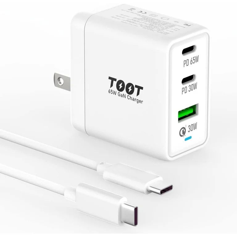 Acer GaN 65W  three-port Charger  2 x typeC and 1 x typeA  E Polybeutel Linux