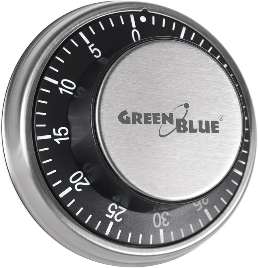 Greenblue 51348 Mechanical kitchen timer Silver