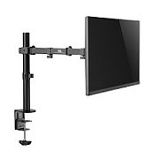 Maclean MC-883 monitor mount / stand 81.3 cm (32 ) Clamp Black