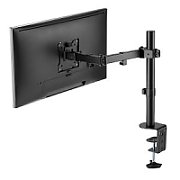Maclean MC-883 monitor mount / stand 81.3 cm (32 ) Clamp Black