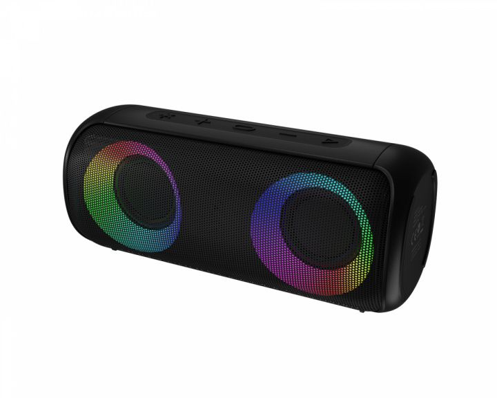AUDICTUS AURORA PRO BLUETOOTH SPEAKER 20W RGB BLACK