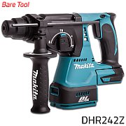 MAKITA CHISEL HAMMER SDS-PLUS 18V 2J W/O BATTERIES AND CHARGER DHR242Z
