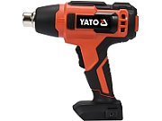 YATO HEAT GUN 18V 550° II GEARS / WITHOUT BATTERY AND CHARGER