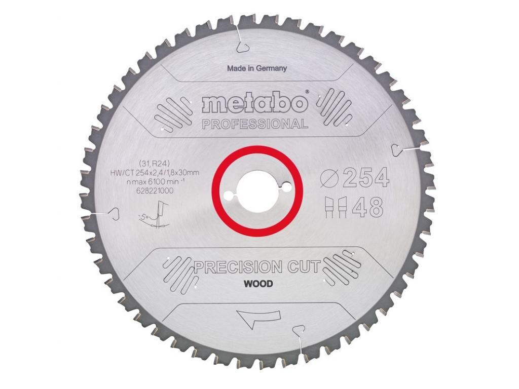 METABO CIRCULAR SAW BLADE HW/CT 315x30x84z PRECISION CUT WOOD PROFESSIONAL