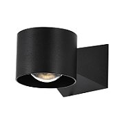 Oprawa Ścienna V-TAC 5W Kinkiet Czarny IP65 VT-1180 3000K+4000K 600lm