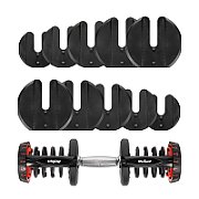 Cast iron dumbbell adjustable automatic 40 kg REBEL ACTIVE