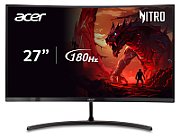 Acer Nitro ED273US3, ZeroFrame, 27 inch, VA, QHD, 2560 x 1440, HDMI, DisplayPort, Curbat 1500R, 180Hz, 5ms, Negru