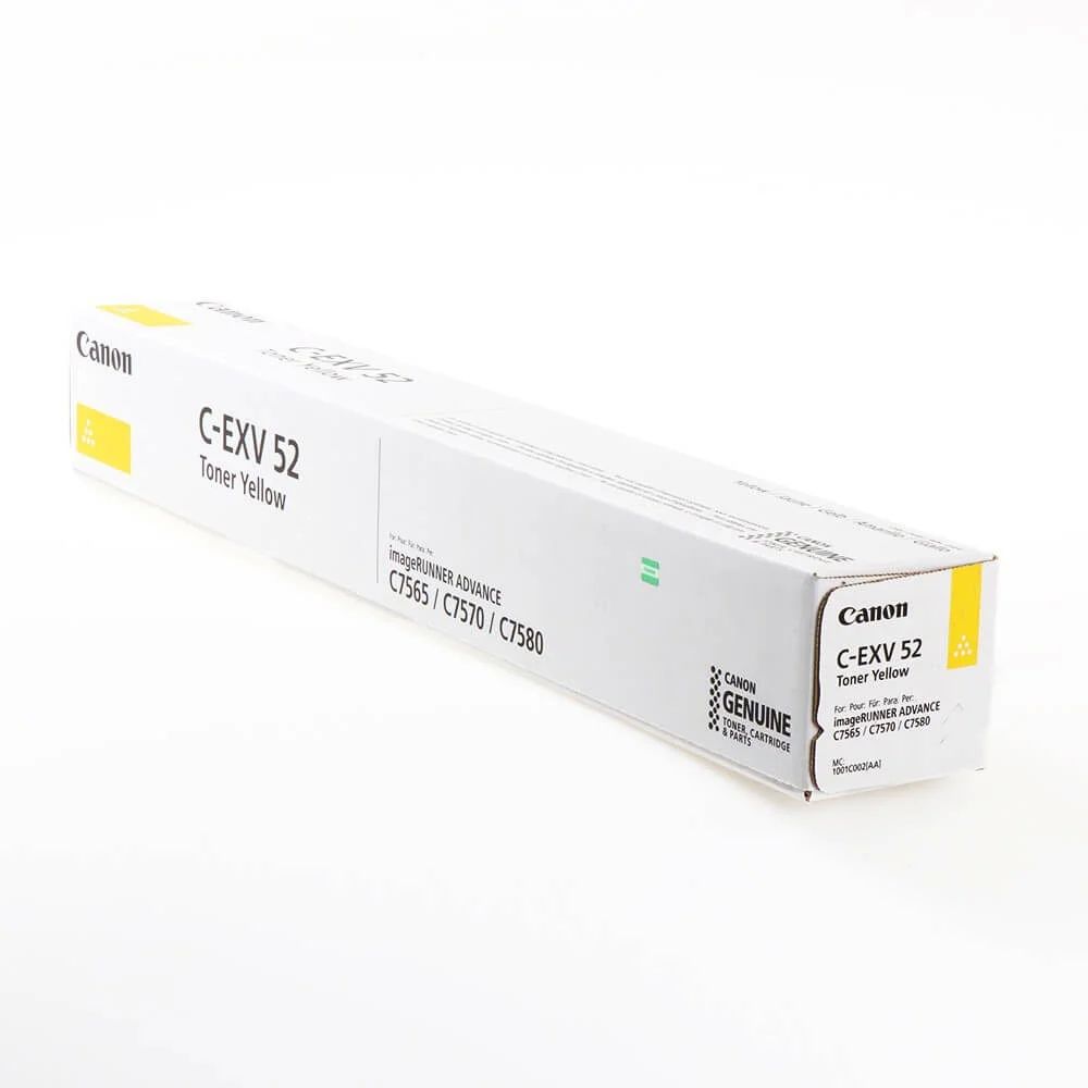 Cartus toner Canon CANON C-EXV52  1001C002 ,Galben ,66 500 pagini ,Original (CEXV52) 