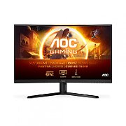 AOC Monitor AOC 31.2  CQ32G4VE, Curvature: 1500R, Diagonal (inch): 31.2, Diagonal (cm): 80, Aspect ratio: 16:9, Panel: VA, Resolution: 2560x1440, Refresh Rate: 180Hz, Response time GtG: 1ms, Response time MPRT: 0.5ms, Brightness (max): 300 cd/m², Contrast (static) : 3500:1, Contrast (dynamic): 80M:1