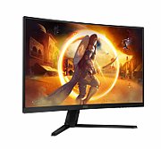 AOC Monitor AOC 31.2  CQ32G4VE, Curvature: 1500R, Diagonal (inch): 31.2, Diagonal (cm): 80, Aspect ratio: 16:9, Panel: VA, Resolution: 2560x1440, Refresh Rate: 180Hz, Response time GtG: 1ms, Response time MPRT: 0.5ms, Brightness (max): 300 cd/m², Contrast (static) : 3500:1, Contrast (dynamic): 80M:1