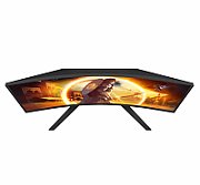AOC Monitor AOC 31.2  CQ32G4VE, Curvature: 1500R, Diagonal (inch): 31.2, Diagonal (cm): 80, Aspect ratio: 16:9, Panel: VA, Resolution: 2560x1440, Refresh Rate: 180Hz, Response time GtG: 1ms, Response time MPRT: 0.5ms, Brightness (max): 300 cd/m², Contrast (static) : 3500:1, Contrast (dynamic): 80M:1