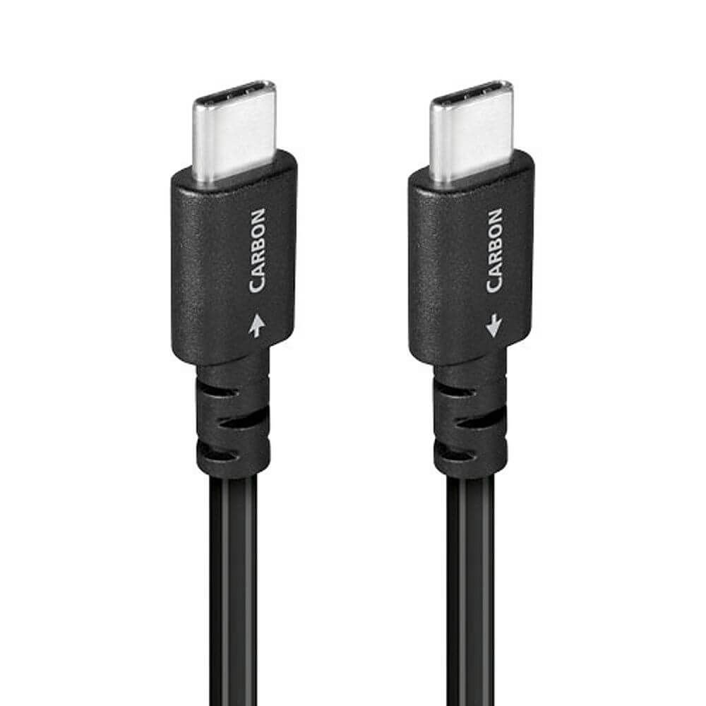 Cablu USB-C 2.0 la USB-C Audioquest Carbon, 0.75m
