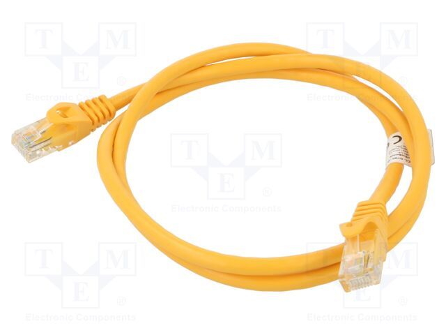 GEMBIRD S/FTP Cat. 6A LSZH patch cord orange 1m