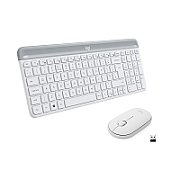 SLIM WRLS. KEYB.MOUSECOMB MK470/OFFWHITE ITA MEDITER