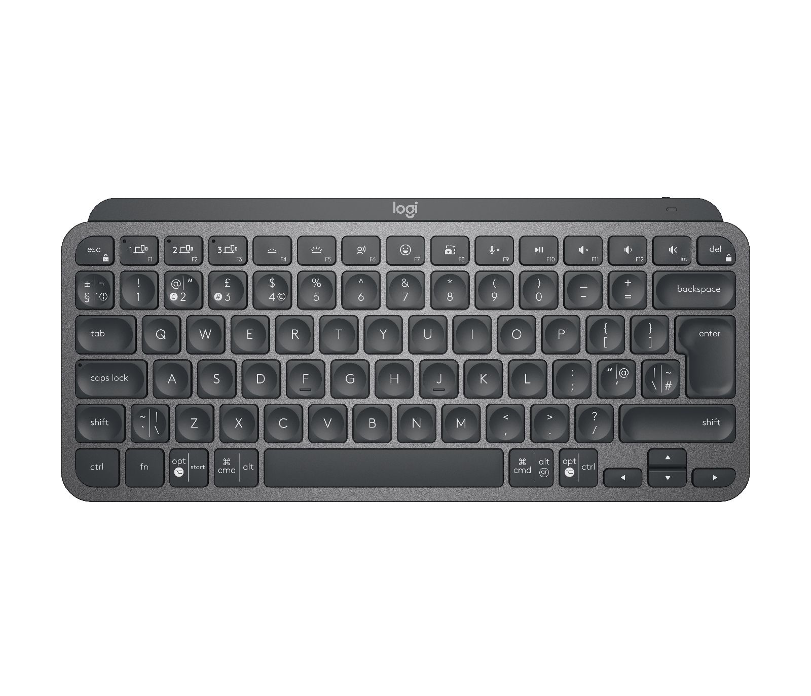 MXKEYS MINI WRLS ILLUMINATED KB/GRAPHITE - UK - INTNL