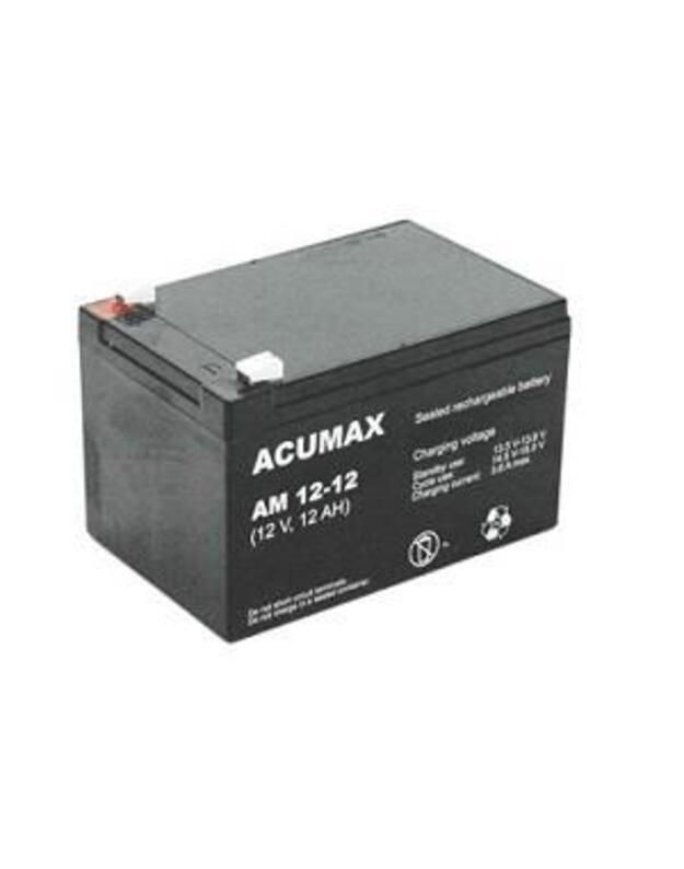 12V 12AH VRLA AM12-12 ACUMAX EMU BATTERY