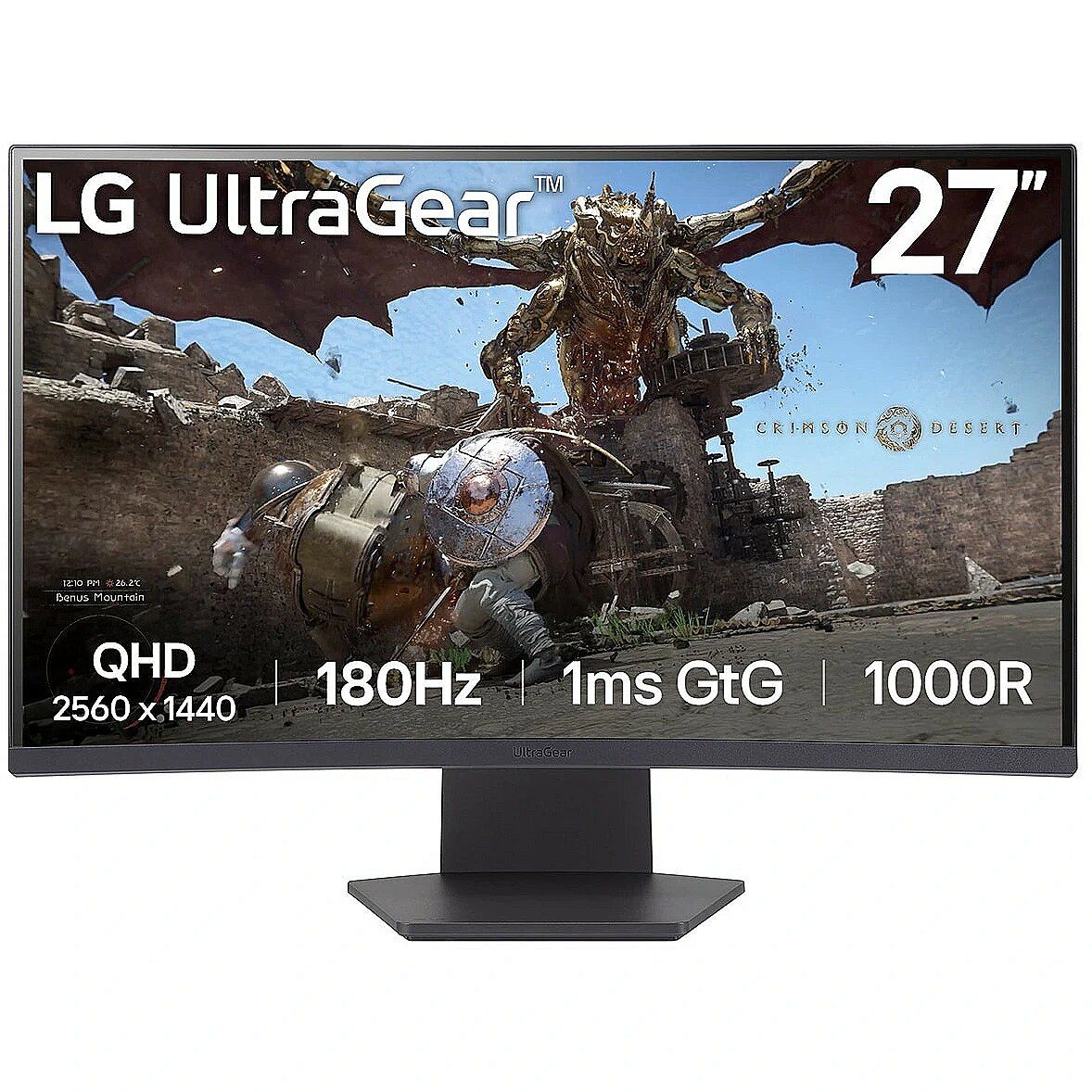 LG Electronics LG LCD 27GS60QX-B 27  black
