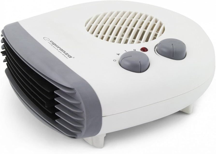 Esperanza EHH003 electric space heater Indoor Grey White 2000 W
