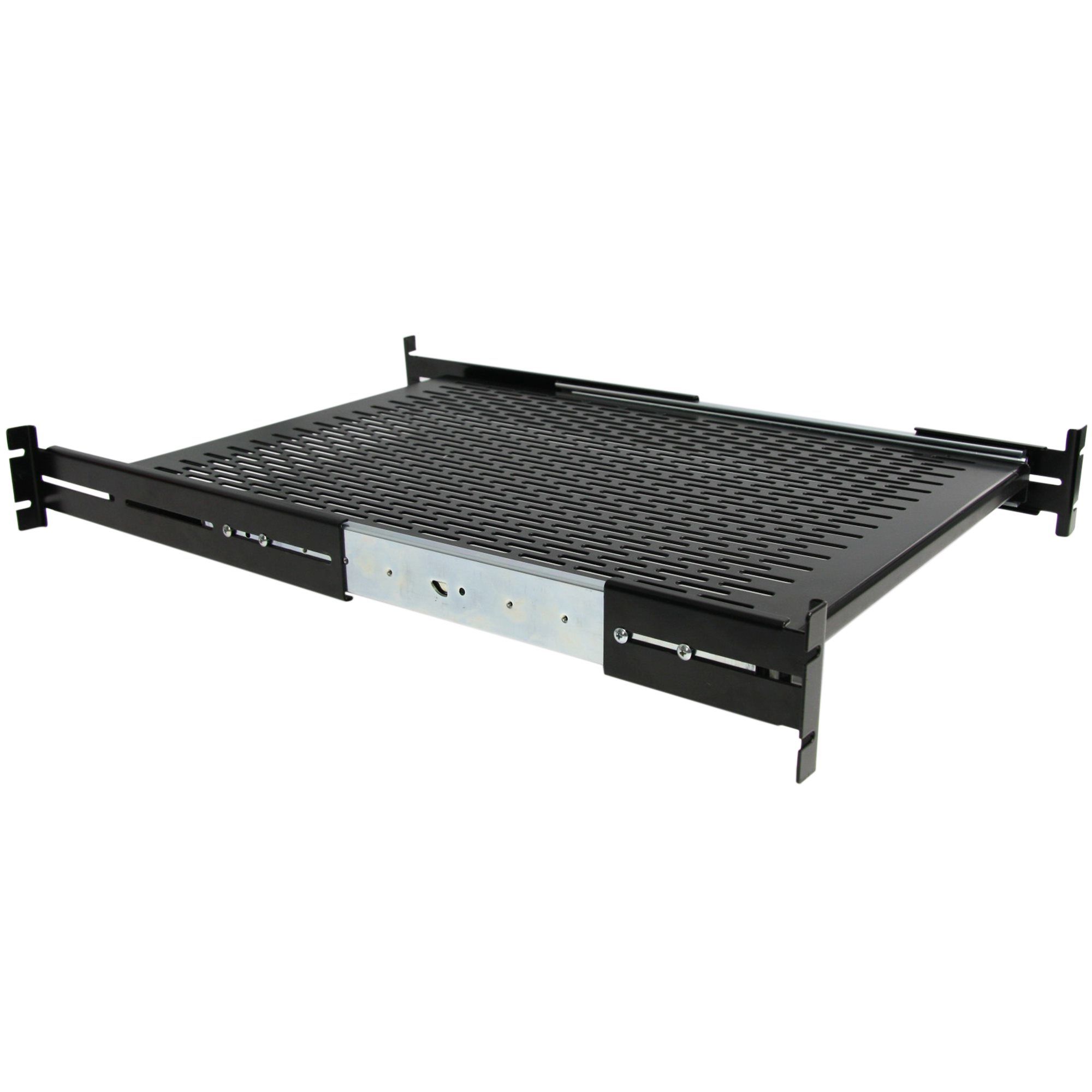 2U SLIDING RACK MOUNT SHELF/.