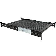 2U SLIDING RACK MOUNT SHELF/.