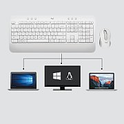 MK650 FOR BUSINESS OFFWHITE -/CH - CENTRAL