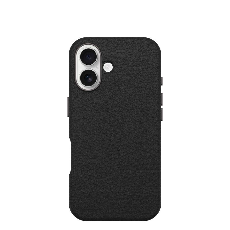 OB SYM CACTUS LEATHER APPLE/IPHONE 16 NOIR ASH - BLACK