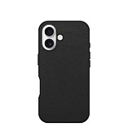 OB SYM CACTUS LEATHER APPLE/IPHONE 16 NOIR ASH - BLACK