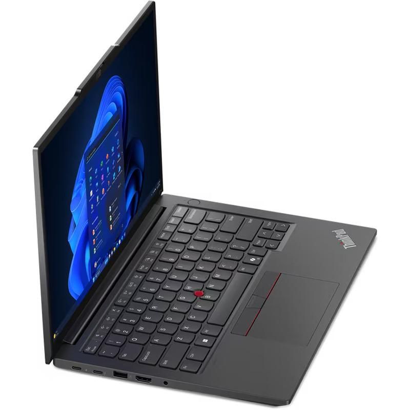 Laptop Lenovo ThinkPad E14 Gen 6 (Intel), 14 inch 1920 x 1200, Intel Core Ultra 5 125U (12 C / 14 T, 1.3 GHz - 4.3 GHz, 12 MB cache), 16 GB DDR5, 512 GB SSD, Intel Intel Graphics, Fara sistem de operare, Black