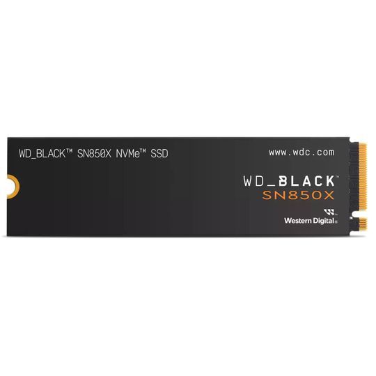 Western Digital WD SSD M.2 (2280) 4TB Black SN850X w/ Heatsink PCIe 4.0/NVMe (Di)