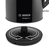 Bosch TWK3P423 electric kettle 1.7 L 2400 W Black