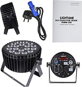 LIGHT4ME ALU QUAD PAR 18x6W RGBW Stage Spotlight