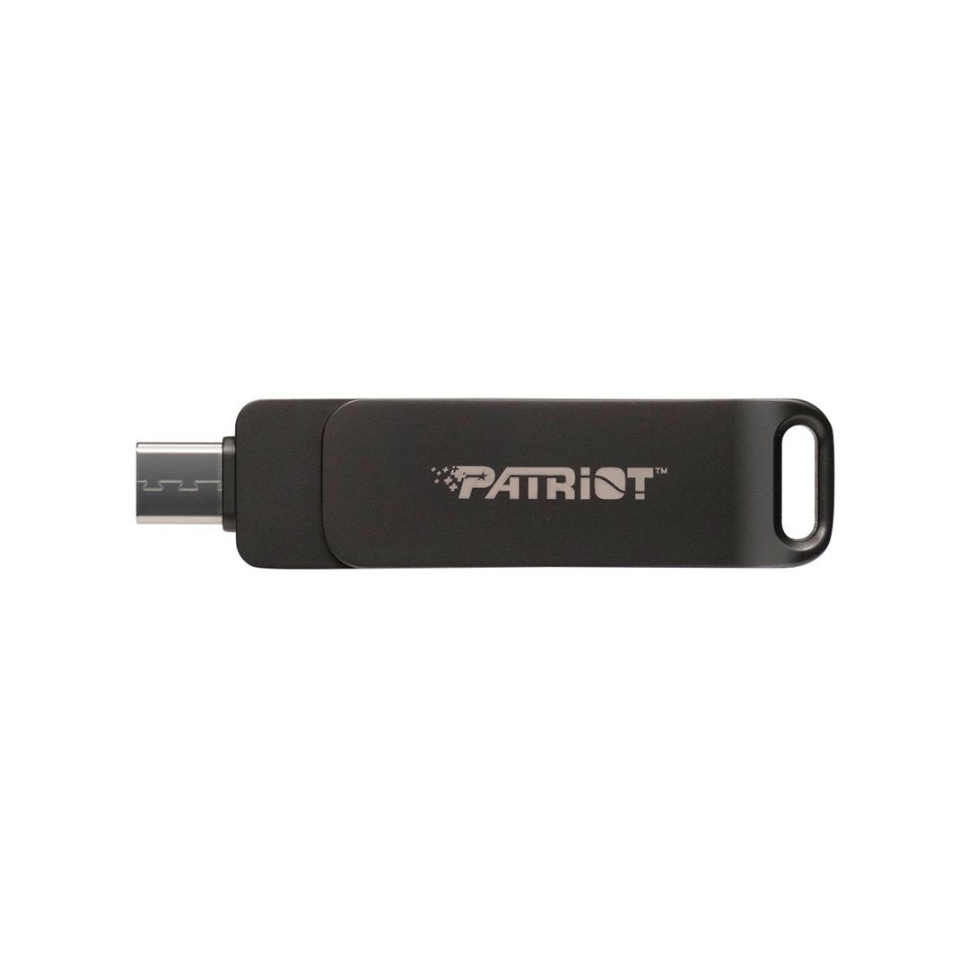 Patriot Rage R550 128GB Dual USB A+C  Alu  100MBs
