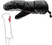 LEKI RĘKAWICE Glace 3D Women Mitt black 7.0