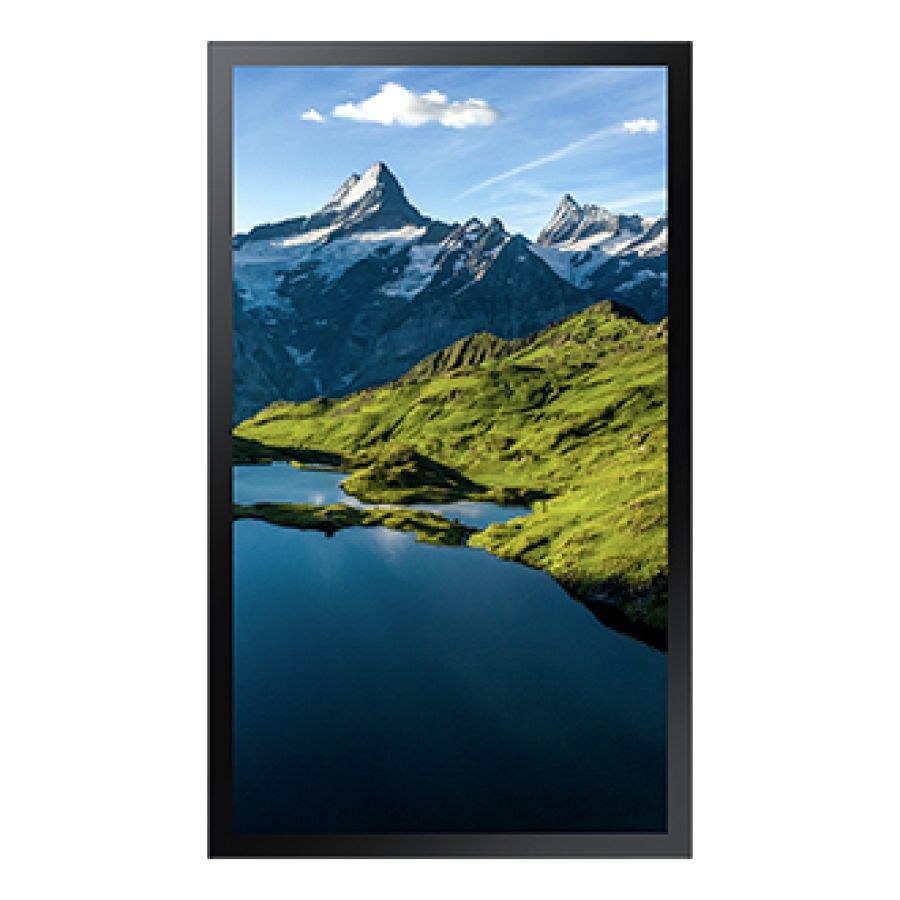 Monitor Signage SAMSUNG OH75A HighBrightness OUTDOOR, 75 , 3500nit, 24/7, UHD, 14ms, contrast static 1200:1, mătuire 1%, Tizen 5.0, MagicINFO S7, stocare 8GB. Polarized Sun Glasses Viewable in any direction, HD Base T for Long Distance Installalling, Lamp Error D etection, Auto Brightness Control